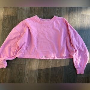 Forever 21 Vibrant Pink Knit Top